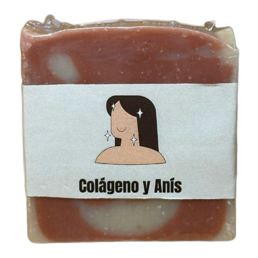 Jabón facial de Colágeno y Anís